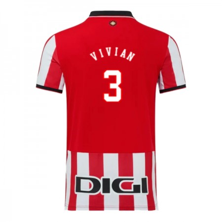 Athletic Bilbao Vivian 3 Hjemme 2025-26 - Fodboldtrøjer (S/S) Athletic Bilbao Vivian 3 Hjemme 2025-26 - Fodboldtrøjer (S/S)